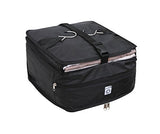 Stow-N-Go Portable Luggage System - Small - Black, Packable Hanging Shelves And Travel Organizer