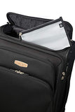 SAMSONITE Spark Sng Eco Upright 55 Expandable Toppocket Hand Luggage, cm, 57 liters, Black (Eco Black)