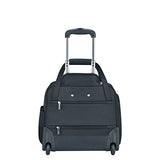 Delsey Luggage Ez Pack 2 Wheeled Underseater, Black