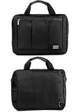 VanGoddy 3-in-1 Black Trim Hybrid Laptop Bag w/USB Hub & Mouse for Dell Inspiron/Latitude /