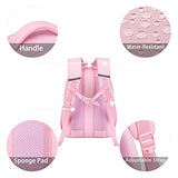 Abshoo Cute Kids Backpack For Girls Kindergarten Elementary Unicorn School Backpacks Set with Lunch Box (Unicorn Pink)