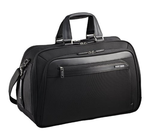 Zero Halliburton Profile 20 Inch Business Duffle Bag, Black, One Size