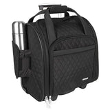 Travelon Wheeled Underseat Carry-On With Back-Up Bag, Black, One Size