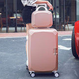 Fashion Wheels Suitcases And Travel Bags Valise Cabine Valiz Koffer Suitcase Maletas Carry On Rolling Luggage,Red,22