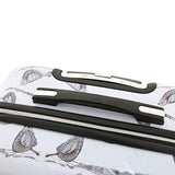 HALINA Valerie Aubergine 3 Piece Set Luggage, Multicolor