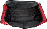 Rockland Rolling Duffel Bag, Red, 36-Inch
