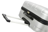 Travelers Choice Rome 25" Luggage, Silver