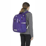 High Sierra Zestar Backpack Deep Purple/White