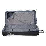 Skyway Sodo 34-inch Drop-Bottom Rolling Duffel, Steel Gray