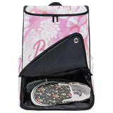 Laptop Backpack Floral Flowers Best Wishes Gym Backpack for Men Large High School Daypack