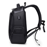 TRE Laptop Backpack Large Computer Backpack for Laptop with USB Charging Port Water-Repellent School Travel Backpack Casual Daypack for Business/College/Women/Men (Color : Black)
