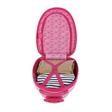 Travelers Club 16" Kids' Carry-On Luggage with DIY Replaceable Photo Feature, Pink Heart Color Option