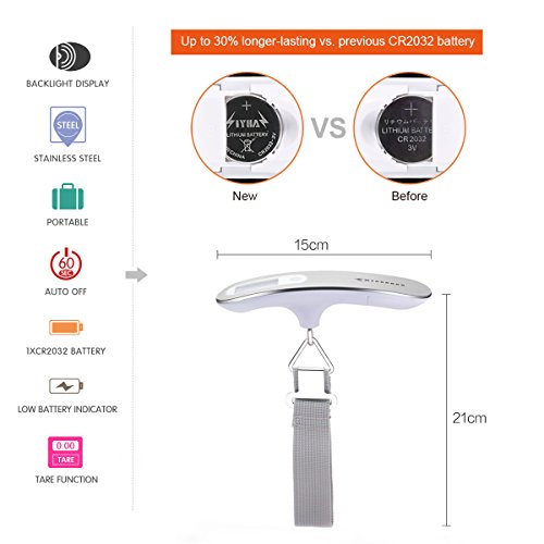 Digital Luggage Scale Gift for Traveler Suitcase  