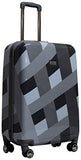 Nicole Miller Rainbow 24" Hard-Sided Luggage Spinner (Silver)