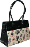 Bark N Bag Postage Stamp Monaco Tote