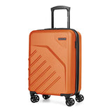 Swiss Mobility - LGA Collection - 3 piece luggage set, Lightweight and resistant hardside equipped with double 360 degree spinner wheels - Made of ABS material - Orange