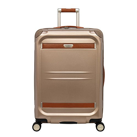 Ricardo Beverly Hills Ocean Drive 25-Inch Spinner Upright Suitcases, Sandstone