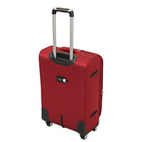 Chariot Imperia 3 Piece Lightweight Upright Spinner Luggage Set, Burgundy, One Size