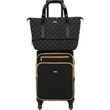 Baggallini Expandable Carry On Duffel, Blue Prism, One Size