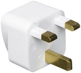Design Go Uk Grounded Adaptor, White