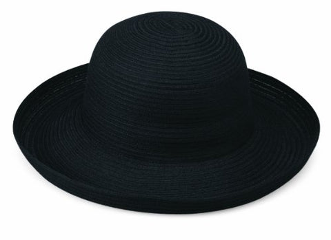 Wallaroo Women'S Sydney Sun Hat, Packable, Black