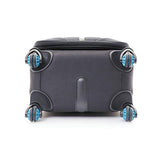 Samsonite Patrono Spinner Unisex Medium Black Polyester Luggage Bag 108105-2642