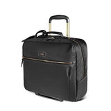 Lipault - Business Avenue Rolling Tote - 15" Laptop Wheeled Briefcase Bag for Women - Jet Black