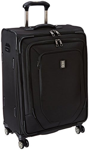 Travelpro Crew 10 25 Inch Expandable Spinner Suiter, Black, One Size