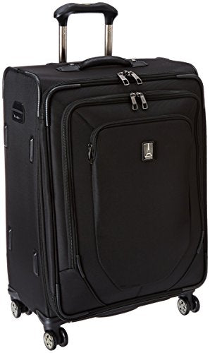 Travelpro Crew 10 25 Inch Expandable Spinner Suiter, Black, One Size