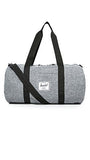 Herschel Sutton Duffel Bag, Raven Crosshatch/Black, Mid-Volume 28.0L