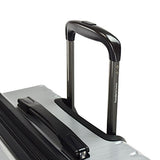 Traveler'S Choice Wellington 21 Inch Hardside Spinner, Silver, One Size