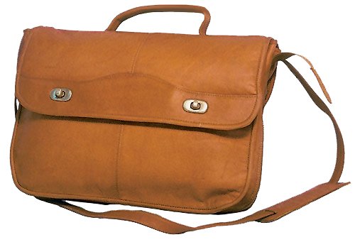 David King & Co. 1/2 Flap Over Expandable, Tan, One Size