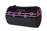 Sassi Designs Flower Dot Small Roll Duffel Bag Size: Small 7" X 12"