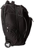 High Sierra Powerglide Wheeled Laptop Backpack, Black