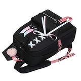 Usb Backpack K-POP Casual Backpack Jimin Suga Jin Taehyung V Jungkook Daypack Laptop Bag School College Bag With Pencil case