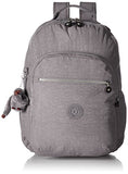 Seoul L Solid Laptop Backpack, Slate Grey