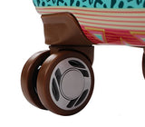 Lily Bloom Hardside 24" Design Pattern Spinner Luggage For Woman (24in, On the Prowl)