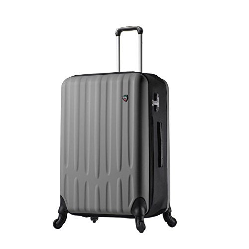 Mia Toro Italy Piega Hardside 28" Spinner, Silver