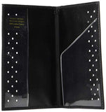 Buxton Hudson Pik-Me-Up RFID Passport Cover, black