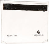 Eagle Creek Travel Gear Pack-it Silicone Bottle Set, Clear/Aqua