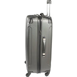 Kenneth Cole Reaction Out Of Bounds Hardside Spinner 28" 4-Wheel Checked Luggage, Black