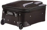 2 Piece Rolling Wheeled Tote Suitcase Carry On Trolley Bag Travel Luggage