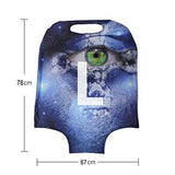 For U Designs 26-30 Inch Large Dew Print Elastic Dustproof Suitcase Protective Cover For Men Women