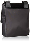 Calvin Klein Men's Nylon/Saffiano City Bag, Black