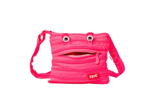 Zipit Monster Children Mini Shoulder Bag, Pink