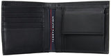 Tommy Hilfiger Mens Core Cc & Coin Purse Black (Black)