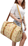 Beauty Salon Pattern Printed Oversized Canvas Duffle Luggage Travel Bag Was_42