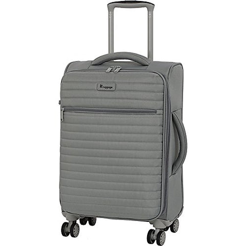It Luggage 21.5" Quilte Lightweight Expandable Spinner, Flint Grey