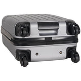 Heritage Travelware Lincoln Park 20" Hardside 4-Wheel Spinner Carry-on Luggage, Light Silver