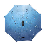 Reverse Umbrella Water Bubbles Windproof Anti-UV for Car Outdoor Use